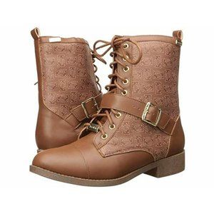 bebe combat boots